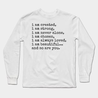 I am... // Identity in Christ Long Sleeve T-Shirt